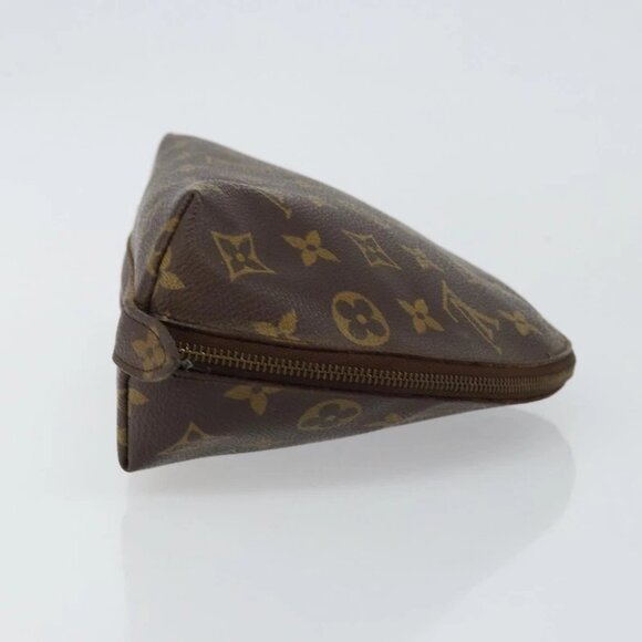 LOUIS VUITTON Monogram Trousse Demi Ronde Cosmetic Pouch - Picture 4 of 15